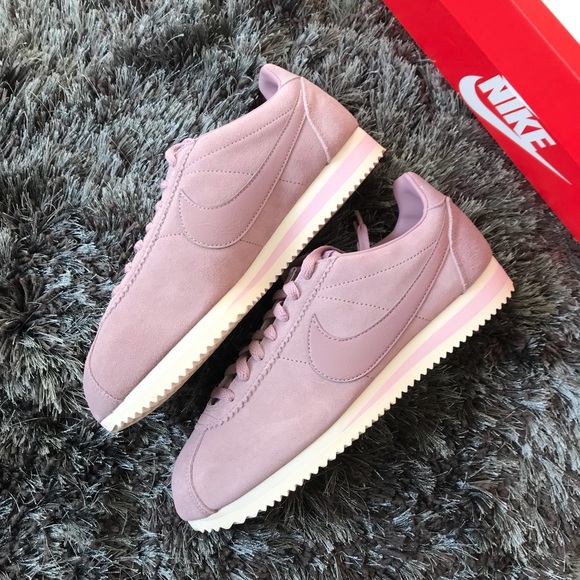new nike cortez suede sneakers - Picture 7 of 8